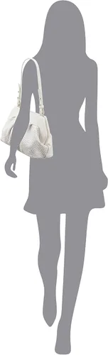 Vista 5 de Vince Camuto Amari Clutch Algodón Blanco
