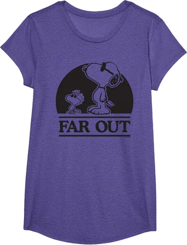 Vista 15 de Peanuts Woodstock 50th Anniversary Far Out Snoopy - Camiseta Blanco