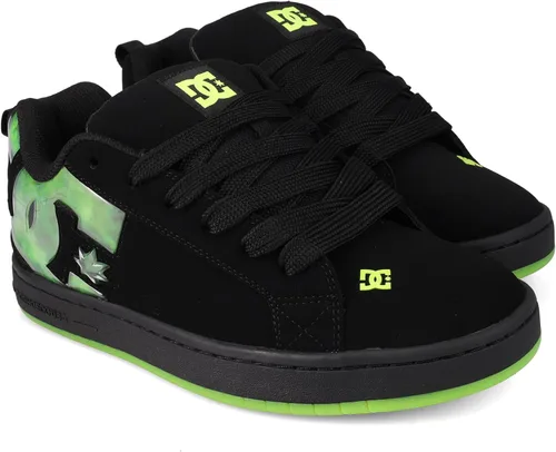 Vista 5 de DC Shoes Court Graffik - Tenis de skate para hombre Negro