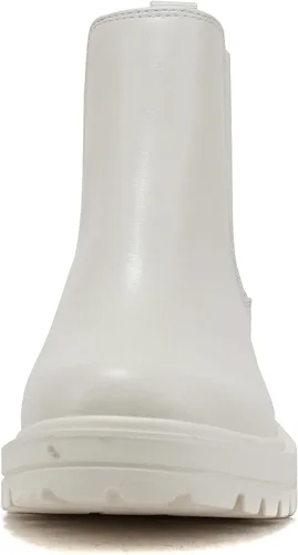 Vista 3 de Soda Pilot Botines Chelsea de tacón bajo para mujer, con doble elástico