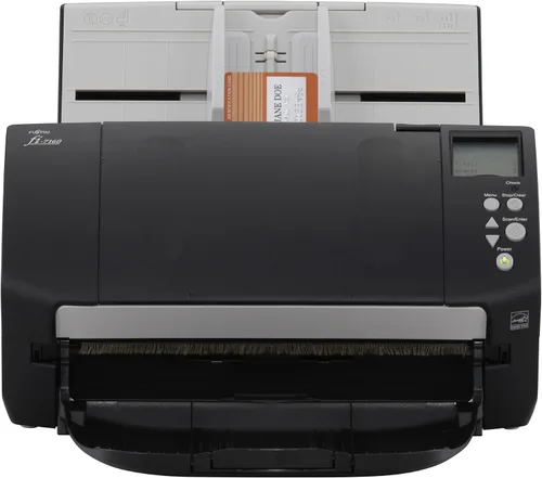 Vista 3 de Fujitsu Escáner profesional de documentos a color dúplex de escritorio compatible con el comercio fi-7160 con alimentador automático de documentos