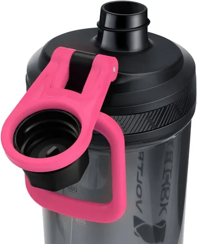 Vista 3 de VOLTRX Botella agitadora, Mezclador eléctrico recargable USB C con Gallium para batidos de proteínas, Vasos agitadores para batidos de proteínas