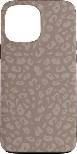 Vista 24 de Neutral Tan - Chic Elegant Leopard Animal Funda con patrón de impresión para iPhone 17