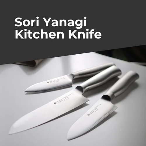Vista 2 de Sori Yanagi cuchillo de pan 8.3 in