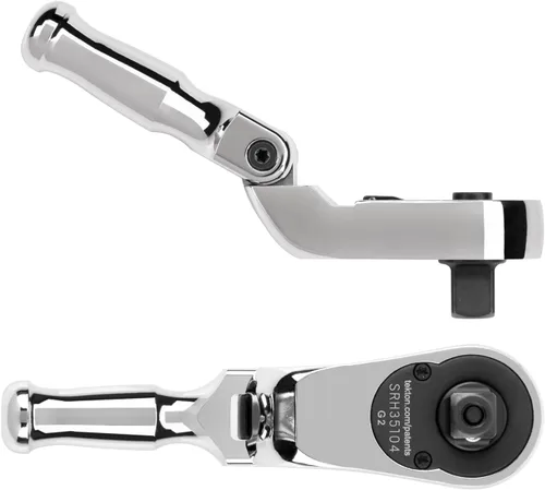 Vista 5 de TEKTON Trinquete plegable de liberación rápida, corto y grueso de 3/8 de pulgada SRH35104