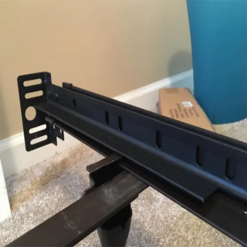 Vista 6 de Juego de soportes de extensión para pie de cama - Kit de accesorios - Apto para camas twin, full, queen o king