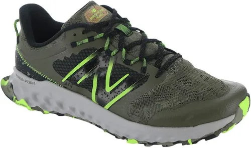 Vista 2 de New Balance Mens Fresh Foam Garoé V1Trail Running Shoe Camuflaje Oscuro/Negro/Verde Pixel