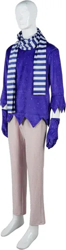 Vista 5 de Disfraz de tacaño cosplay travieso Navidad para hombres