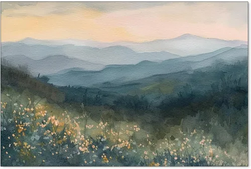 Vista 10 de Haitunone Póster de estanque de pato real con animales de granja, arte de pared, pintura de pato vintage, pintura al óleo, cazador de pájaros