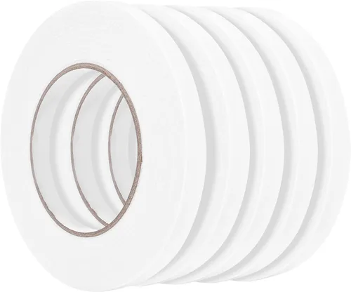 Vista 13 de Cinta adhesiva de espuma de doble cara 0.39 pulgadas x 5 metros, cinta adhesiva resistente para montaje, tiras adhesivas fuertes impermeables