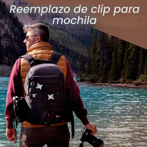 Vista 5 de Hebilla táctica de 3/4 pulgadas para pulseras de paracaídas, hebilla táctica de cuerda de paracaídas de metal para chaleco táctico, collar de perro
