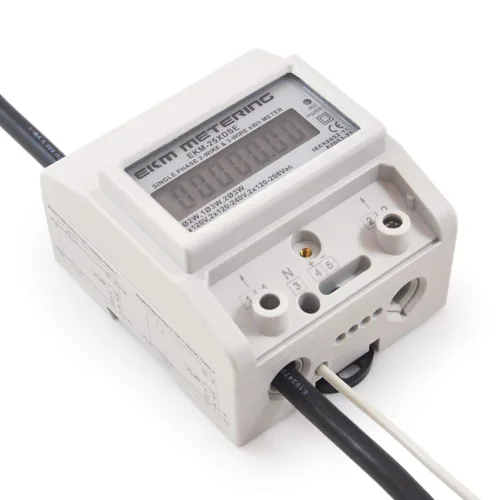 Vista 6 de Medidor monofásico de kWh, pasante, 2 o 3 cables, 120 V hasta 120/240 V, 100 A, 60 Hz