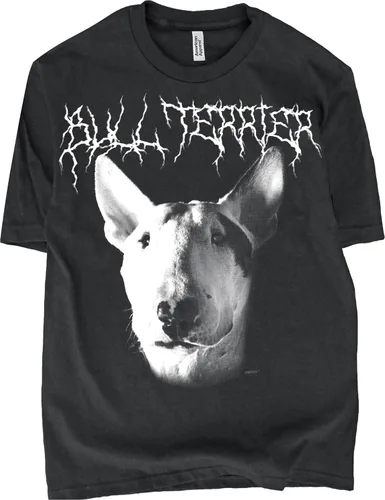 Vista 8 de Heavy Metal 80s Animal Black Camiseta - 100% algodón - para hombre y mujer azul (Blue Heeler)