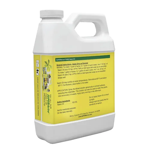 Vista 2 de Aceite de nim para pulimento de hojas, marca Dyna-Gro NEM-008., 32 onza