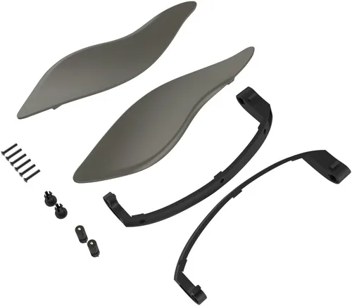 Vista 23 de Moto Onfire Deflectores de aire para motocicleta Whisky ámbar con carenado de murciélago para Electra Glide '14 y más tarde (2 piezas)