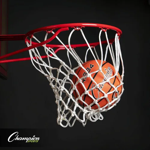 Vista 5 de Champion Sports - Pelotas de baloncesto oficiales de nailon con cubierta de goma resistente