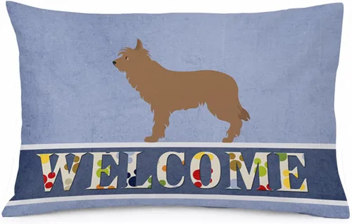 Vista 159 de Caroline's Treasures BB8334PILLOWCASE AIDI Atlas Mountain Dog - Funda de almohada estándar, color azul, ligera, súper suave, de fácil cuidado