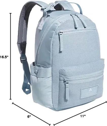 Vista 2 de adidas Mochila VFA 4 para mujer, Azul Maravilla, Mochila Vfa 4