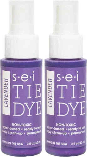 Vista 60 de S.E.I. Botella de Spray de Tie Dye del 4 de Julio: 2oz. Spray de Tinte para Tela No Tóxico, Tinte Permanente para Ropa DIY, Un Paso, Suministros