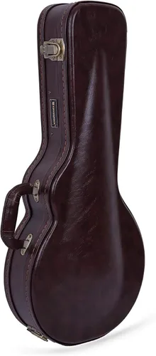 Vista 7 de Estuche Crossrock de carcasa dura para mandolina estilo A en marrón vintage (CRW620MABR)