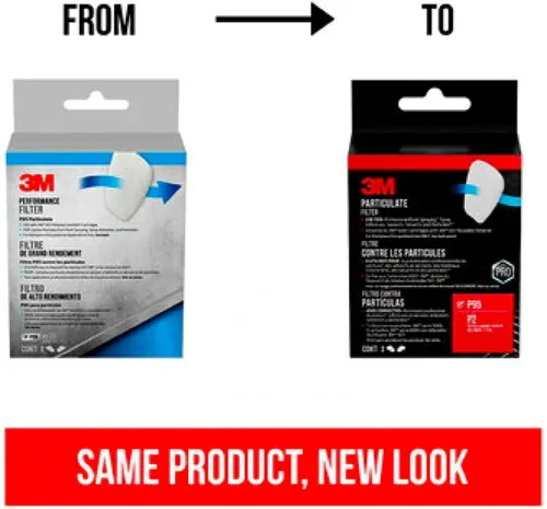 Vista 8 de 3M Filtro de partículas 5P71, P95, 5 pares de filtros