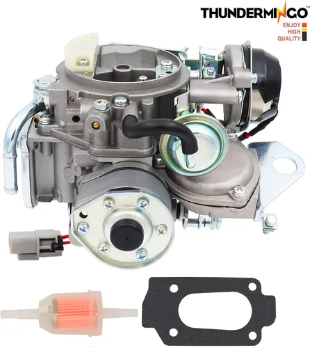 Vista 7 de Carburador para motor Nissan Pickup 720 2.4L Z24 para Nissan Bluebird Caravan Datsun Atras Truck Vanette Panel Van 1983-1986, Reemplazo