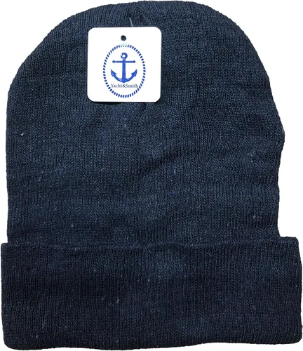 Vista 6 de Yacht & Smith 144 Pack Bulk Stretch Thermal Beanie Skull Gorras, Unisex Invierno Sombreros