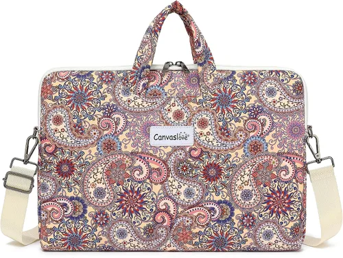 Vista 31 de Funda de hombro impermeable para laptop MacBook Pro de 16 pulgadas y 15.6 pulgadas y laptop de 16 pulgadas (Bandanna)