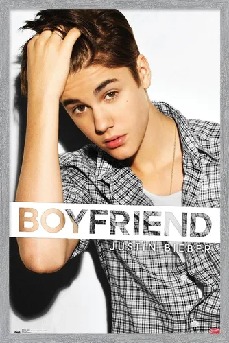 Vista 17 de Trends International Justin Bieber - Póster de pared de novio, 14.725 x 22.375 pulgadas, versión enmarcada de madera de granero Versión enmarcada