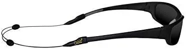 Vista 6 de Cablz Zipz Adjustable Eyewear Retainer Adjustable, Lightweight, Low Profile, Off-The-Neck Eyewear Retainer Strap Black