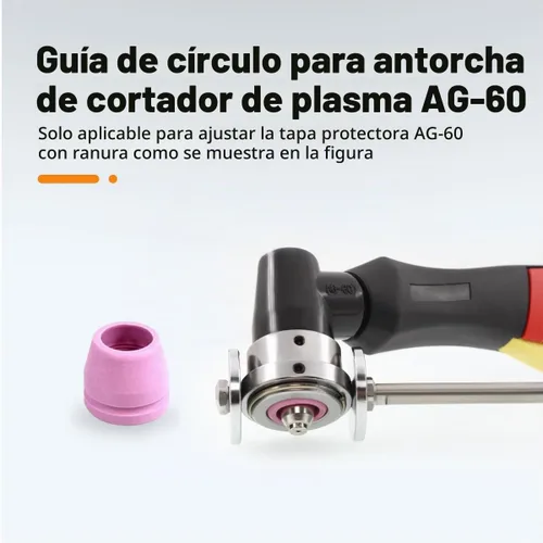 Vista 5 de Rueda de brújula de guía de rodillos AG-60 Circinus SG-55 WSD-60 para antorcha de corte de plasma AG-60
