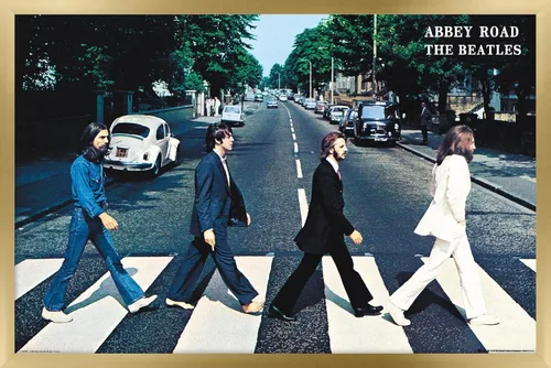 Vista 12 de Trends International Beatles-Abbey Road - Póster de pared, 22.375 x 34 pulgadas, versión sin marco, dormitorio