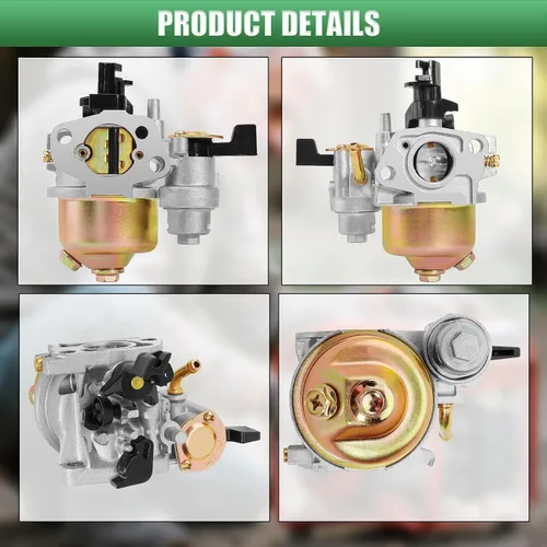 Vista 6 de Carburador + bobina de encendido compatible con GX110 GX120 GX140 GX160 GX168 GX168F GX200 5HP 5.5HP 6.5HP 16100-ZH8-W61 Generador de cortacésped
