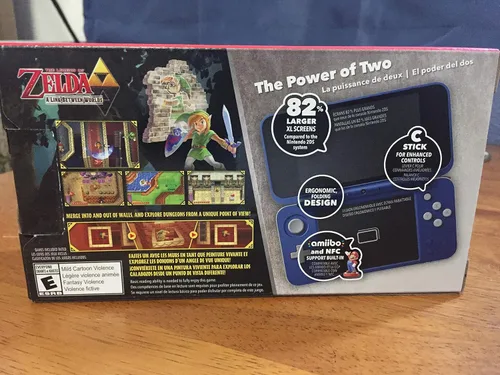 Vista 2 de New Nintendo 2DS XL Hylian Shield Ed., w Legend of Zelda A Link Between Worlds