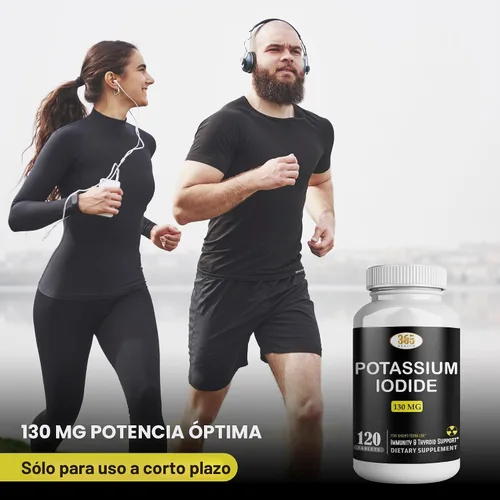 Vista 12 de Potasio Yoduro 130 mg - Tabletas de KI - Potasio 130 mg - Píldoras de Yodo de Potasio Fabricadas en EE. UU. YODO Naciente, Yoduro de potasio - 120