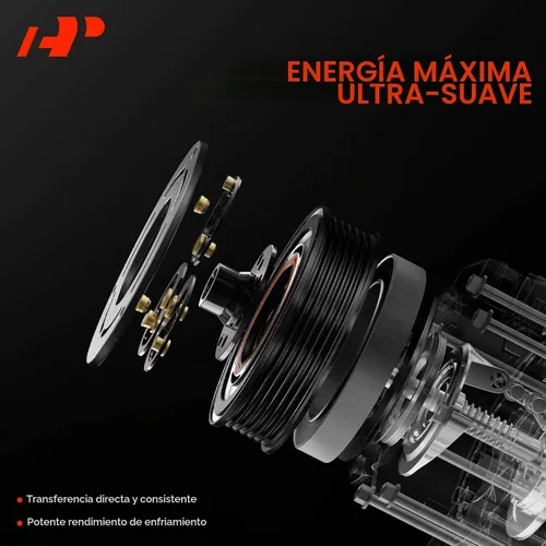 Vista 7 de A-Premium - Kit de embrague para compresor de aire acondicionado Compatible con Jeep Liberty 3.7L 2006-2008, compatible con Dodge Nitro 3.7L