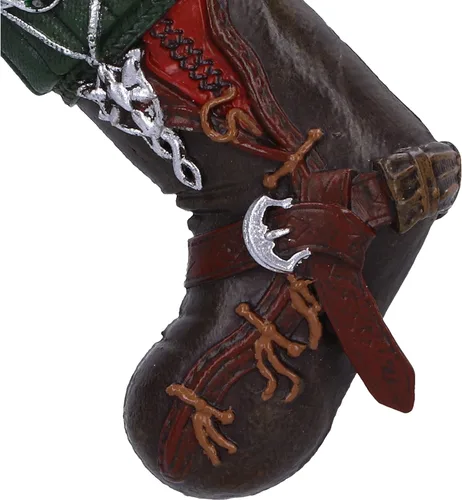 Vista 6 de Nemesis Now Lord of The Rings Aragorn - Adorno colgante de calcetín de 3.5 in, resina, con licencia oficial de El Señor de los Anillos, fundido