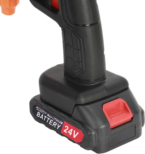 Vista 8 de Lavadora a presión inalámbrica, limpiador de energía portátil de 24 V con batería recargable de 1500 mAh, máquina de limpieza de automóvil de mano