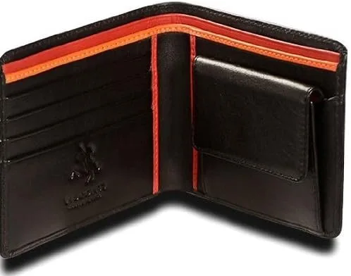 Vista 2 de Visconti Bond BD10 - Cartera para hombre (piel, fino, multicolor), color negro