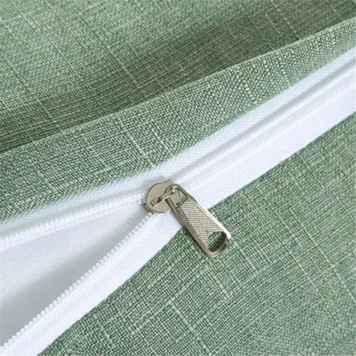 Vista 4 de Almohada triangular grande para cabecero de cuña de algodón suave y lino para sentarse en la cama, soporte de posicionamiento trasero, almohadas