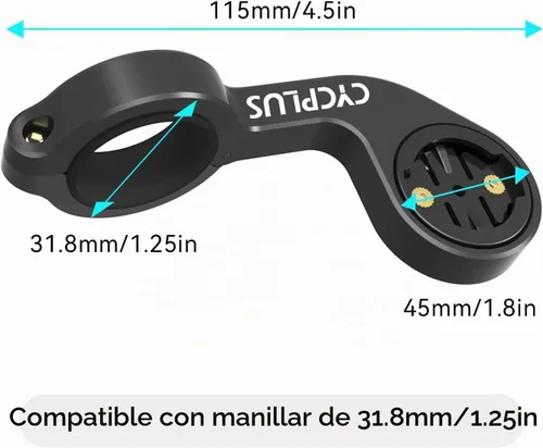 Vista 6 de CYCPLUS GPS Bike Computer M2 + soporte para bicicleta Z1-NEW