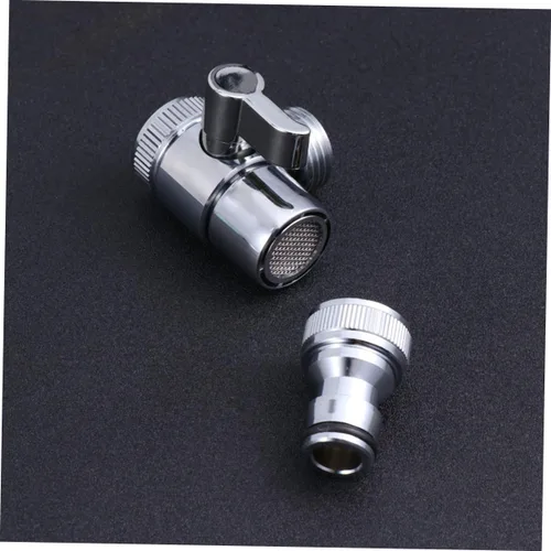 Vista 9 de DOITOOL Adaptador de grifo separador de agua, paquete de 2 adaptadores de entrada de lavadora para manguera de lavadora