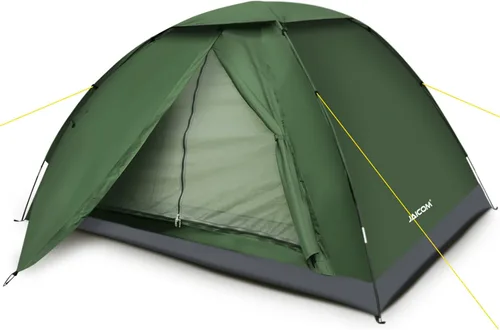 Vista 9 de JAICOM Tienda de campaña para 1/2/4 personas: tienda de campaña ligera para mochileros, impermeable, resistente al viento, fácil instalación
