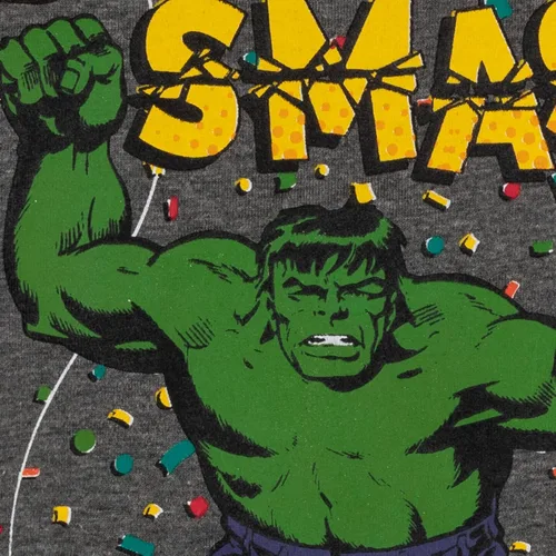 Vista 6 de Marvel Avengers Spider-Man Captain America Hulk Birthday T-Shirt Toddler to Big Kid