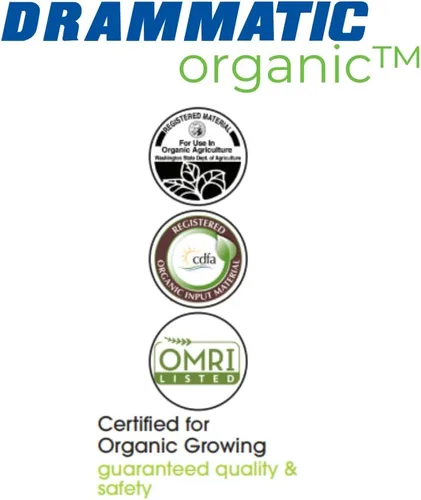 Vista 6 de Dramm Drammatic® Organic™ Fertilizante original 2-4-1, fertilizante líquido hidrolizado para pescado, para verduras, flores y frutas, 1 galón