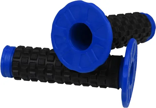 Vista 3 de Agarres para Manillar de Motocicleta 7/8" Agarres para Bicicleta de Cross con Parte Superior en Forma de Almohada Agarres Antideslizantes de Goma