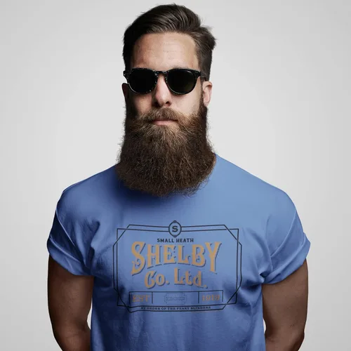 Vista 7 de Pop Threads Peaky Blinders Shelby Merchandise - Camiseta unisex para hombres y mujeres