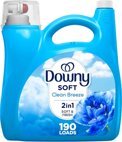 Vista 14 de Downy Líquido suavizante de telas, aroma fresco de abril, 111 onzas líquidas, 150 cargas