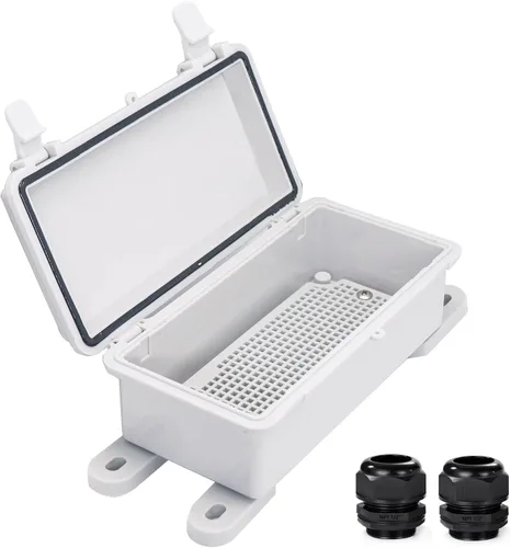 Vista 36 de Caja Eléctrica Impermeable a Prueba de Polvo Caja de Conexiones Resistente a la Intemperie IP67 Carcasa de Plástico ABS Caja de Proyecto
