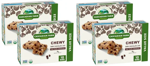 Vista 7 de Cascadian Farm Barras de granola con chispas de chocolate orgánico, 10 unidades, 12.3 oz